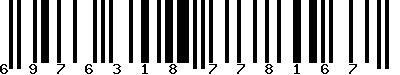 EAN-13 : 6976318778167