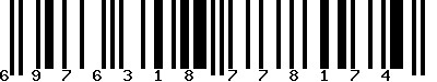 EAN-13 : 6976318778174