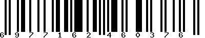 EAN-13 : 6977162460376