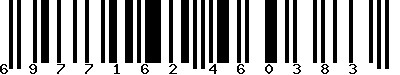 EAN-13 : 6977162460383