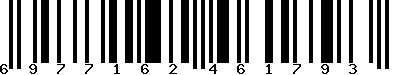 EAN-13 : 6977162461793