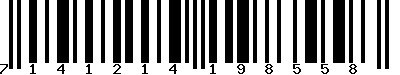 EAN-13 : 7141214198558