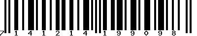 EAN-13 : 7141214199098