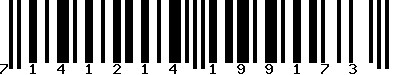 EAN-13 : 7141214199173