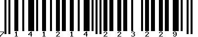 EAN-13 : 7141214223229