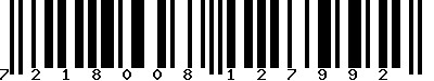 EAN-13 : 7218008127992