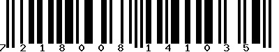 EAN-13 : 7218008141035