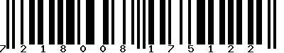 EAN-13 : 7218008175122