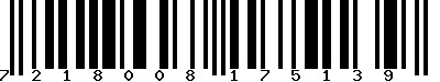 EAN-13 : 7218008175139