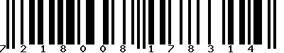 EAN-13 : 7218008178314