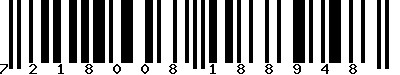 EAN-13 : 7218008188948