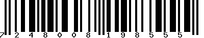 EAN-13 : 7248008198555