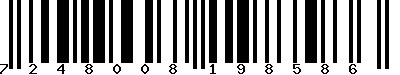 EAN-13 : 7248008198586