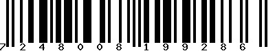 EAN-13 : 7248008199286