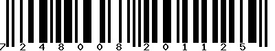 EAN-13 : 7248008201125