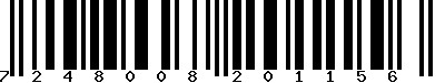 EAN-13 : 7248008201156