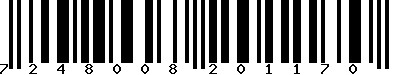 EAN-13 : 7248008201170