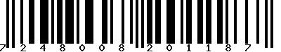 EAN-13 : 7248008201187