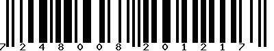 EAN-13 : 7248008201217