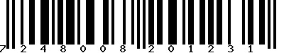 EAN-13 : 7248008201231