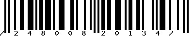 EAN-13 : 7248008201347