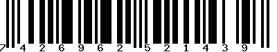 EAN-13 : 7426962521439