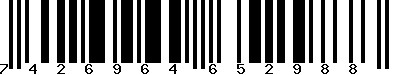 EAN-13 : 7426964652988