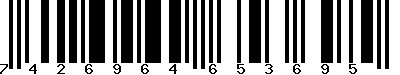 EAN-13 : 7426964653695