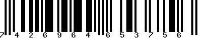 EAN-13 : 7426964653756