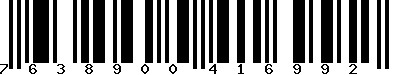 EAN-13 : 7638900416992