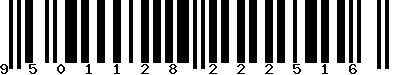 EAN-13 : 9501128222516