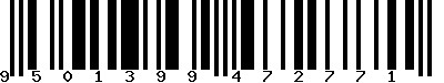 EAN-13 : 9501399472771
