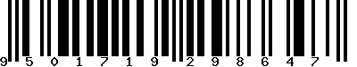 EAN-13 : 9501719298647