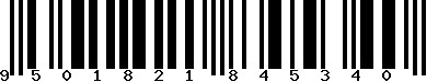 EAN-13 : 9501821845340