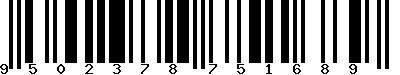 EAN-13 : 9502378751689