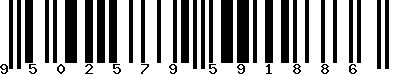 EAN-13 : 9502579591886