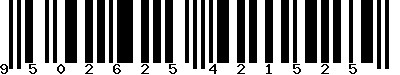 EAN-13 : 9502625421525