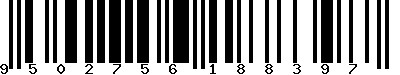 EAN-13 : 9502756188397