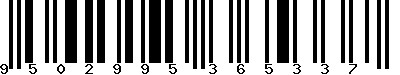 EAN-13 : 9502995365337