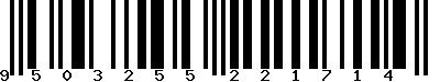 EAN-13 : 9503255221714