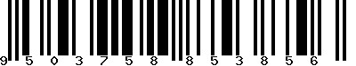 EAN-13 : 9503758853856