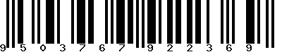 EAN-13 : 9503767922369