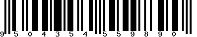 EAN-13 : 9504354559890