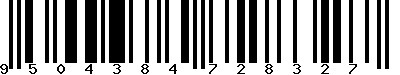 EAN-13 : 9504384728327