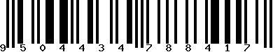 EAN-13 : 9504434788417