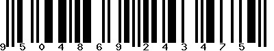EAN-13 : 9504869243475