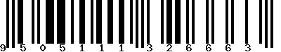 EAN-13 : 9505111326663