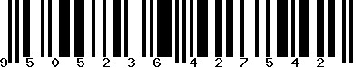 EAN-13 : 9505236427542