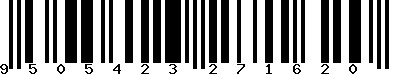 EAN-13 : 9505423271620