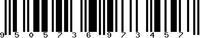 EAN-13 : 9505736973457